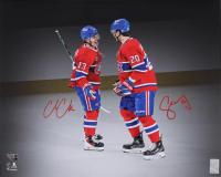 Cole Caufield & Juraj Slafkovsky Signed Canadiens 16x20 Photo (Fanatics) at PristineAuction.com