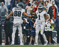 Jalen Hurts & Dallas Goedert Signed Eagles 16x20 Photo (Fanatics) at PristineAuction.com