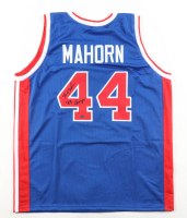 Rick Mahorn Signed Jersey Inscribed "89 Champs" (Schwartz) at PristineAuction.com