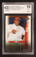 LeBron James 2003 Upper Deck LeBron James Box Set #14 The Cavaliers Get Their Man RC (BCCG 10) at PristineAuction.com