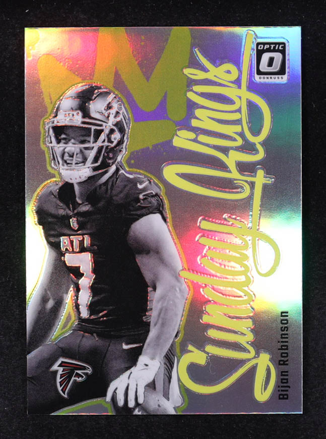 Bijan Robinson 2024 Donruss Optic Sunday Kings #22 at PristineAuction.com Bijan Robinson 2024 Donruss Optic Sunday Kings #22 at PristineAuction.com