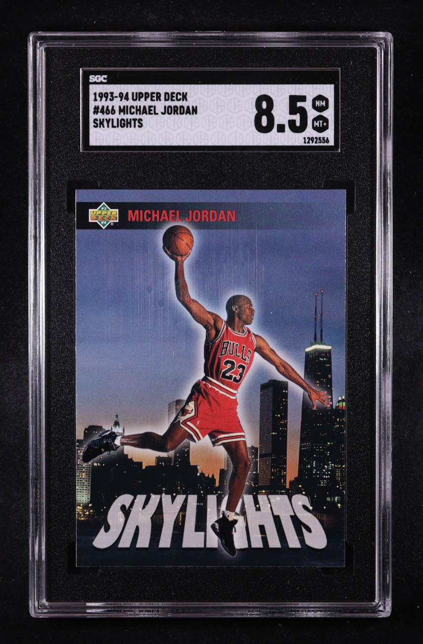 Michael Jordan 1993-94 Upper Deck #466 SKL (SGC 8.5) at PristineAuction.com Michael Jordan 1993-94 Upper Deck #466 SKL (SGC 8.5) at PristineAuction.com