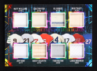M. Williams/J. Kent/C. Fisk/R. Colavito/G. Hodges/T. Helton/Mike Trout/Lance Berkman/Joe DiMaggio/Yogi Berra/ oey Votto/Ryan Braun/Chili Davis/George Foster/Evan Longoria/Dave Parker 2024 Leaf ITG Used Sports Reference Rainbow #SR5 #11/30 at PristineAuction.com