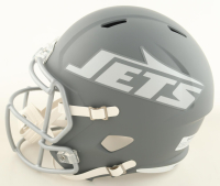 Davante Adams Signed Jets Full-Size Slate Alternate Speed Helmet (Beckett) at PristineAuction.com