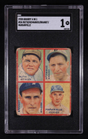 Babe Ruth / Marty McManus / Ed Brandt / Rabbit Maranville 1935 Goudey 4 In 1 #3A (SGC 1) at PristineAuction.com