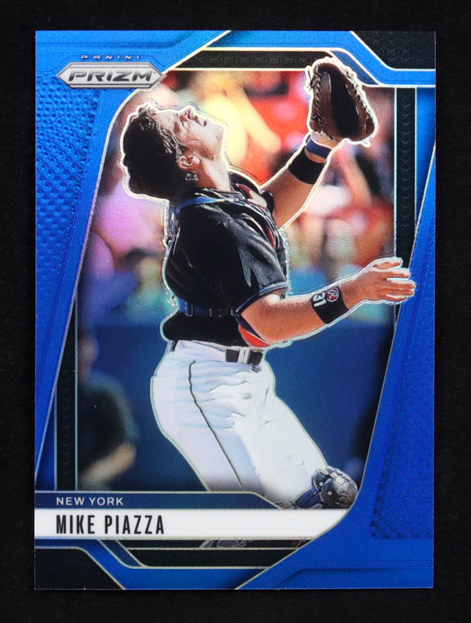 Mike Piazza 2025 Panini Prizm Prizms Blue #125 #60/199 at PristineAuction.com Mike Piazza 2025 Panini Prizm Prizms Blue #125 #60/199 at PristineAuction.com