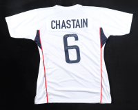 Brandi Chastain Signed Jersey Inscribed "USA" & "2x WC Champions" (Schwartz) at PristineAuction.com