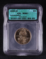 2004-D Sacagawea $1 Dollar Coin (ICG MS67) at PristineAuction.com