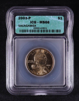 2003-P Sacagawea $1 Dollar Coin (ICG MS66) at PristineAuction.com