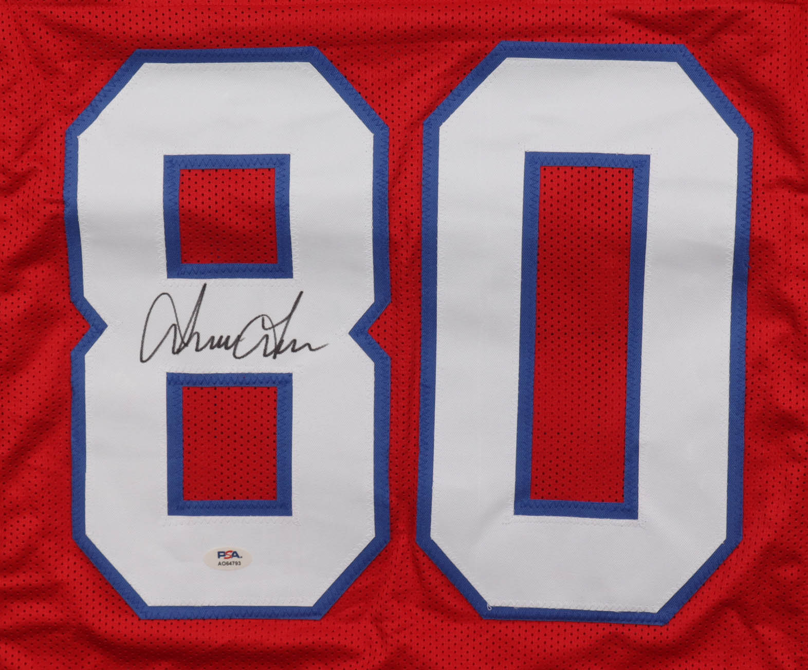 Irving Fryar Signed Jersey (PSA) at PristineAuction.com Irving Fryar Signed Jersey (PSA) at PristineAuction.com