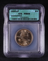 2003-P Sacagawea $1 Dollar Coin (ICG MS65) at PristineAuction.com