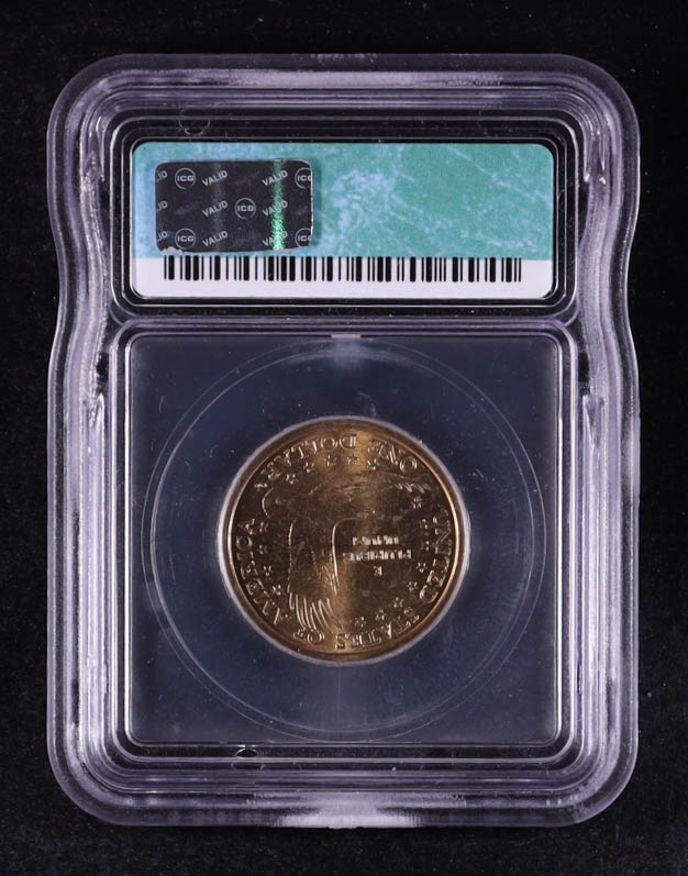 2002-P Sacagawea $1 Dollar Coin (ICG MS61) at PristineAuction.com 2002-P Sacagawea $1 Dollar Coin (ICG MS61) at PristineAuction.com