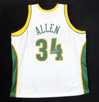 Ray Allen Signed SuperSonics Mitchell & Ness Authentic Jersey (Beckett) at PristineAuction.com