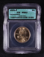 2003-P Sacagawea $1 Dollar Coin (ICG MS62) at PristineAuction.com