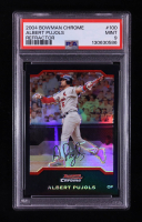 Albert Pujols 2004 Bowman Chrome Refractor #100 (PSA 9) at PristineAuction.com