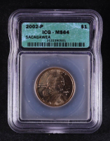 2002-P Sacagawea $1 Dollar Coin (ICG MS64) at PristineAuction.com