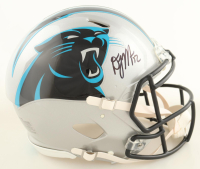 D. J. Moore Signed Panthers Full-Size Authentic On-Field Speed Helmet (Beckett) at PristineAuction.com
