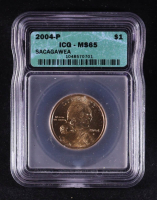 2004-P Sacagawea $1 Dollar Coin (ICG MS65) at PristineAuction.com