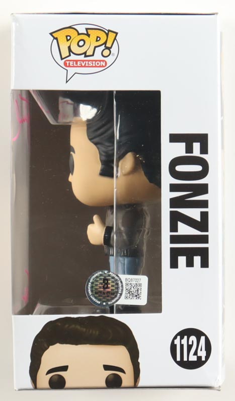 Henry Winkler Signed "Happy Days" #1124 Fonzie Funko Pop! Vinyl Figure Inscribed "Fonz" (Beckett) at PristineAuction.com Henry Winkler Signed "Happy Days" #1124 Fonzie Funko Pop! Vinyl Figure Inscribed "Fonz" (Beckett) at PristineAuction.com