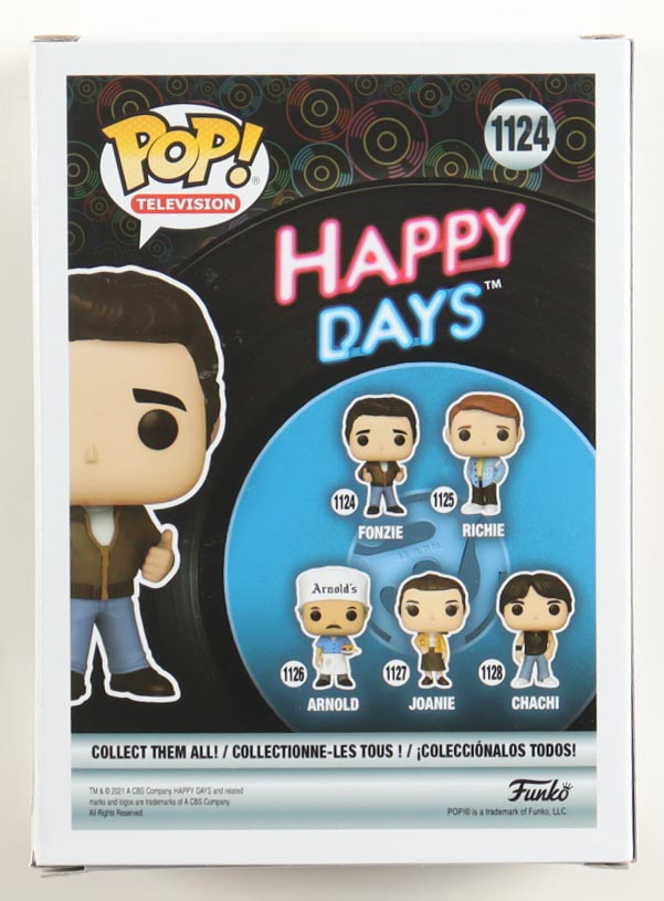 Henry Winkler Signed "Happy Days" #1124 Fonzie Funko Pop! Vinyl Figure Inscribed "Fonz" (Beckett) at PristineAuction.com Henry Winkler Signed "Happy Days" #1124 Fonzie Funko Pop! Vinyl Figure Inscribed "Fonz" (Beckett) at PristineAuction.com