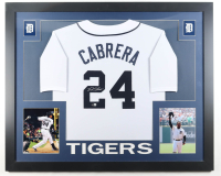 Miguel Cabrera Signed Custom Framed Jersey (Beckett) at PristineAuction.com