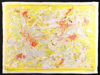 "Spring Riot" 2025 34x48 Original Painting on Canvas by Tadas Zaicikas | TedyZet (Zaicikas) at PristineAuction.com