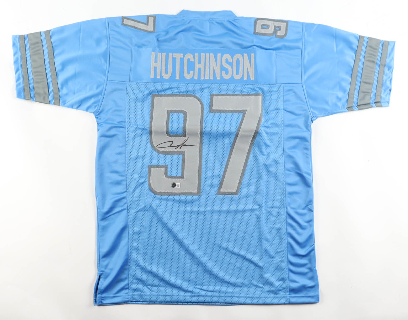 Aidan Hutchinson Signed Jersey (Beckett) at PristineAuction.com Aidan Hutchinson Signed Jersey (Beckett) at PristineAuction.com