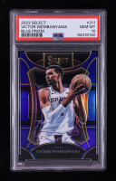 Victor Wembanyama 2023-24 Select Prizms Blue #311 RC (PSA 10) at PristineAuction.com