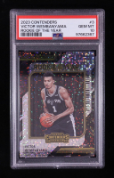 Victor Wembanyama 2023-24 Panini Contenders Rookie of the Year Contenders #3 RC (PSA 10) at PristineAuction.com