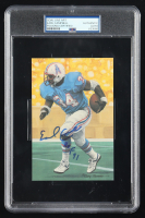 Earl Campbell Signed Oilers 1991 Hall of Fame Art Card (PSA) at PristineAuction.com