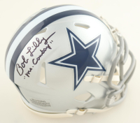 Bob Lilly Signed Cowboys Speed Mini Helmet Inscribed "Mr. Cowboy" (Beckett) at PristineAuction.com