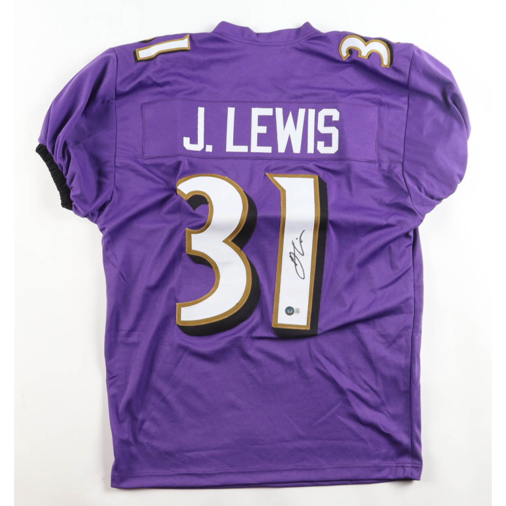 Jamal Lewis Signed Jersey (Beckett) at PristineAuction.com