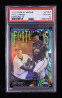 Paul Skenes 2025 Topps Chrome Fortune 15 #F158 (PSA 10) at PristineAuction.com