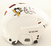 Jarom&iacute;r J&aacute;gr Signed Penguins Full-Size Authentic On-Ice Hockey Helmet (Beckett) at PristineAuction.com