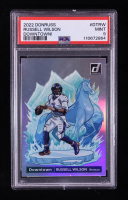 Russell Wilson 2022 Donruss Optic Downtown #3 (PSA 9) at PristineAuction.com