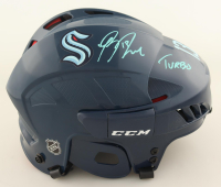 Brandon Tanev Signed Kraken Full-Size Helmet Inscribed "Turbo" (Beckett) at PristineAuction.com