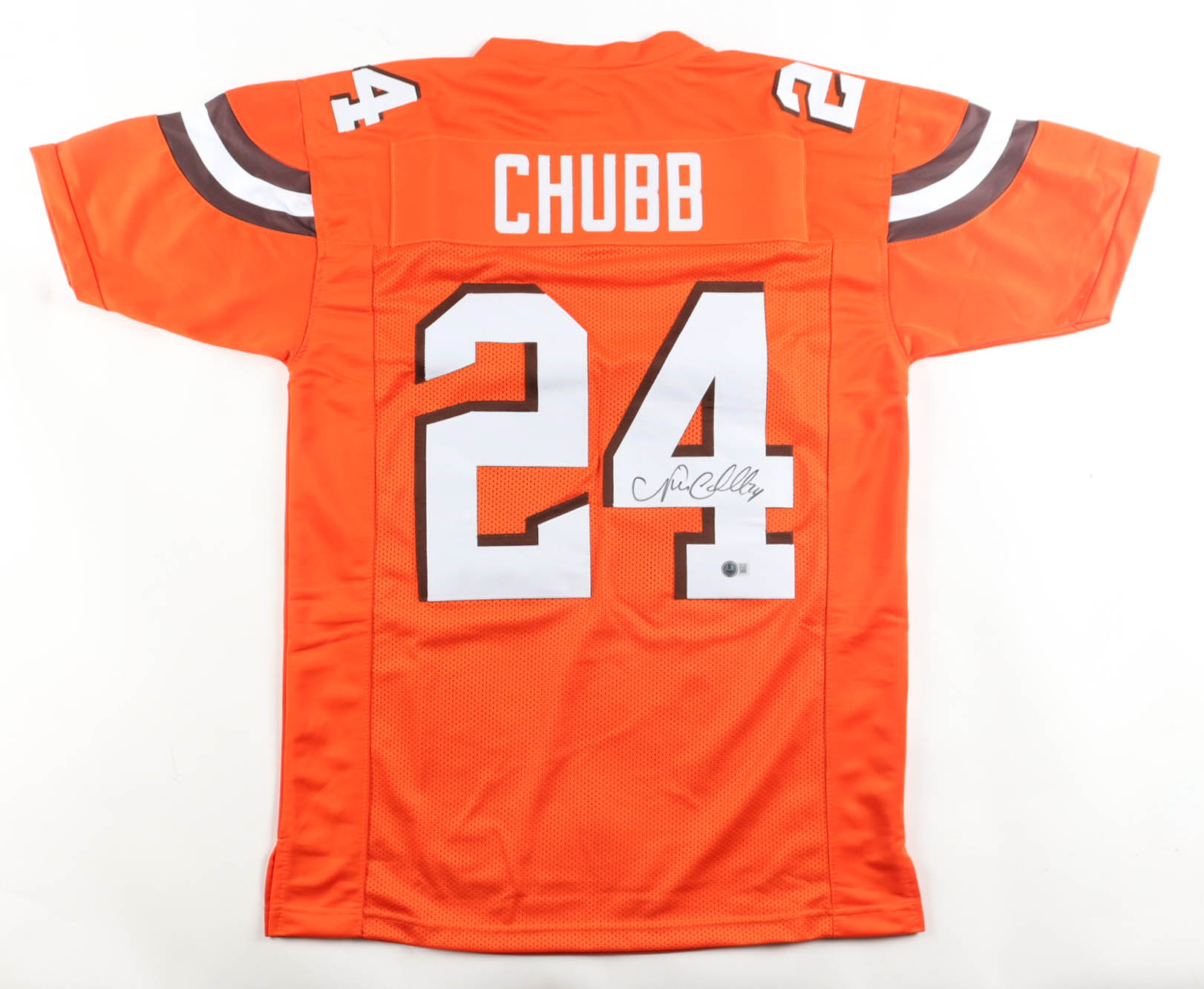 Nick Chubb Signed Jersey (Beckett) at PristineAuction.com Nick Chubb Signed Jersey (Beckett) at PristineAuction.com