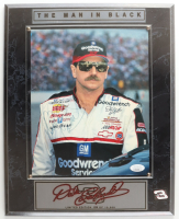 Dale Earnhardt Sr. Signed LE Custom Photo Display Plaque (JSA) at PristineAuction.com