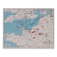 CE "Bud" Anderson Signed 8x10 Map (AIV) at PristineAuction.com