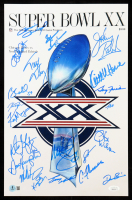 1985 Bears Super Bowl XX 11x17 Photo Team-Signed By (21) with Dan Hampton, Mike Singletary, Tom Thayer, Matt Suhey (Beckett & JSA) at PristineAuction.com
