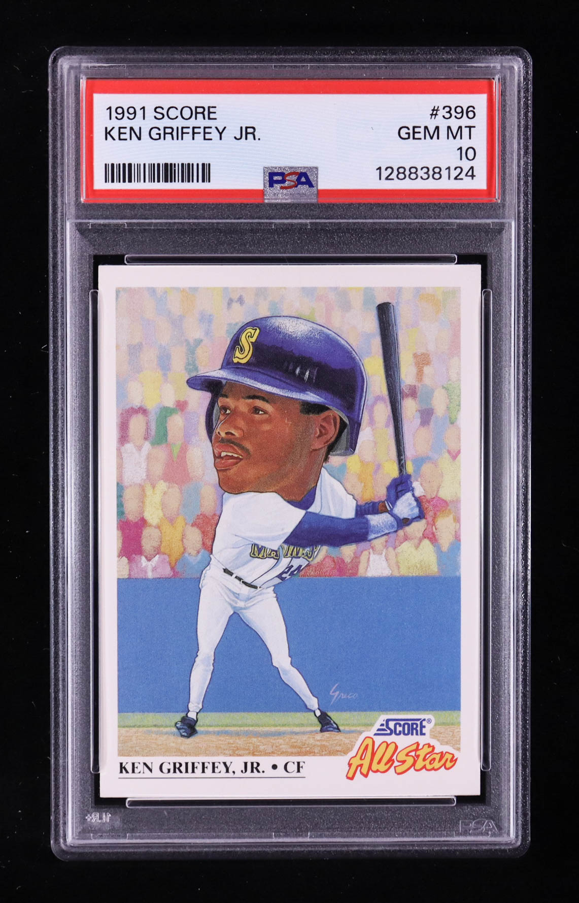 Ken Griffey Jr. 1991 Score #396 (PSA 10) at PristineAuction.com Ken Griffey Jr. 1991 Score #396 (PSA 10) at PristineAuction.com