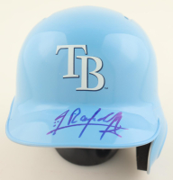 Randy Arozarena Signed Rays Mini Batting Helmet (Beckett) at PristineAuction.com