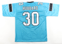 Chuba Hubbard Signed Jersey (Beckett) at PristineAuction.com
