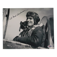 CE "Bud" Anderson Signed 8x10 Photo (PSA) at PristineAuction.com