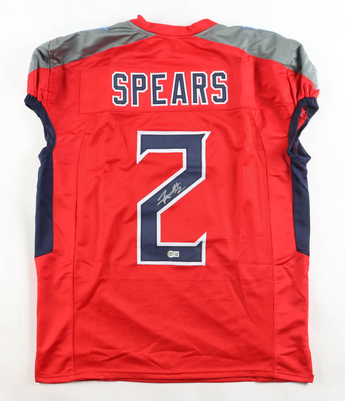 Tyjae Spears Signed Jersey (Beckett) at PristineAuction.com Tyjae Spears Signed Jersey (Beckett) at PristineAuction.com