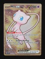 Mew ex 2023 Pokemon TCG Scarlet & Violet 151 Promos #205 Gold Metal UR at PristineAuction.com