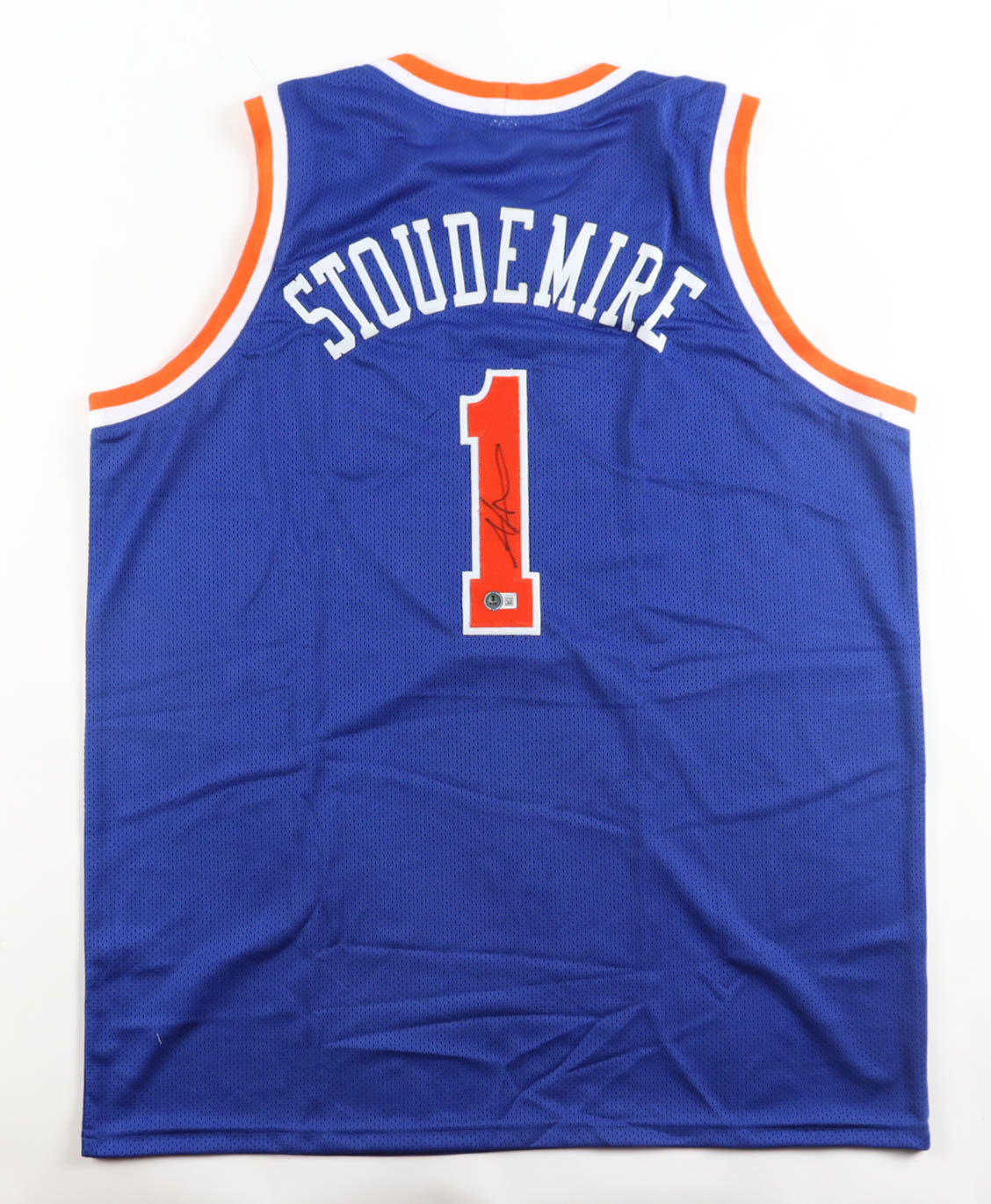 Amar'e Stoudemire Signed Jersey (Beckett) at PristineAuction.com Amar'e Stoudemire Signed Jersey (Beckett) at PristineAuction.com