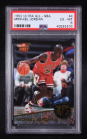 Michael Jordan 1992-93 Ultra All-NBA #4 (PSA 6) at PristineAuction.com