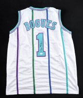 Muggsy Bogues Signed Jersey (JSA) at PristineAuction.com
