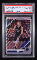 Luka Doncic 2019-20 Donruss Optic Fanatics Box Set #16 (PSA 10) at PristineAuction.com